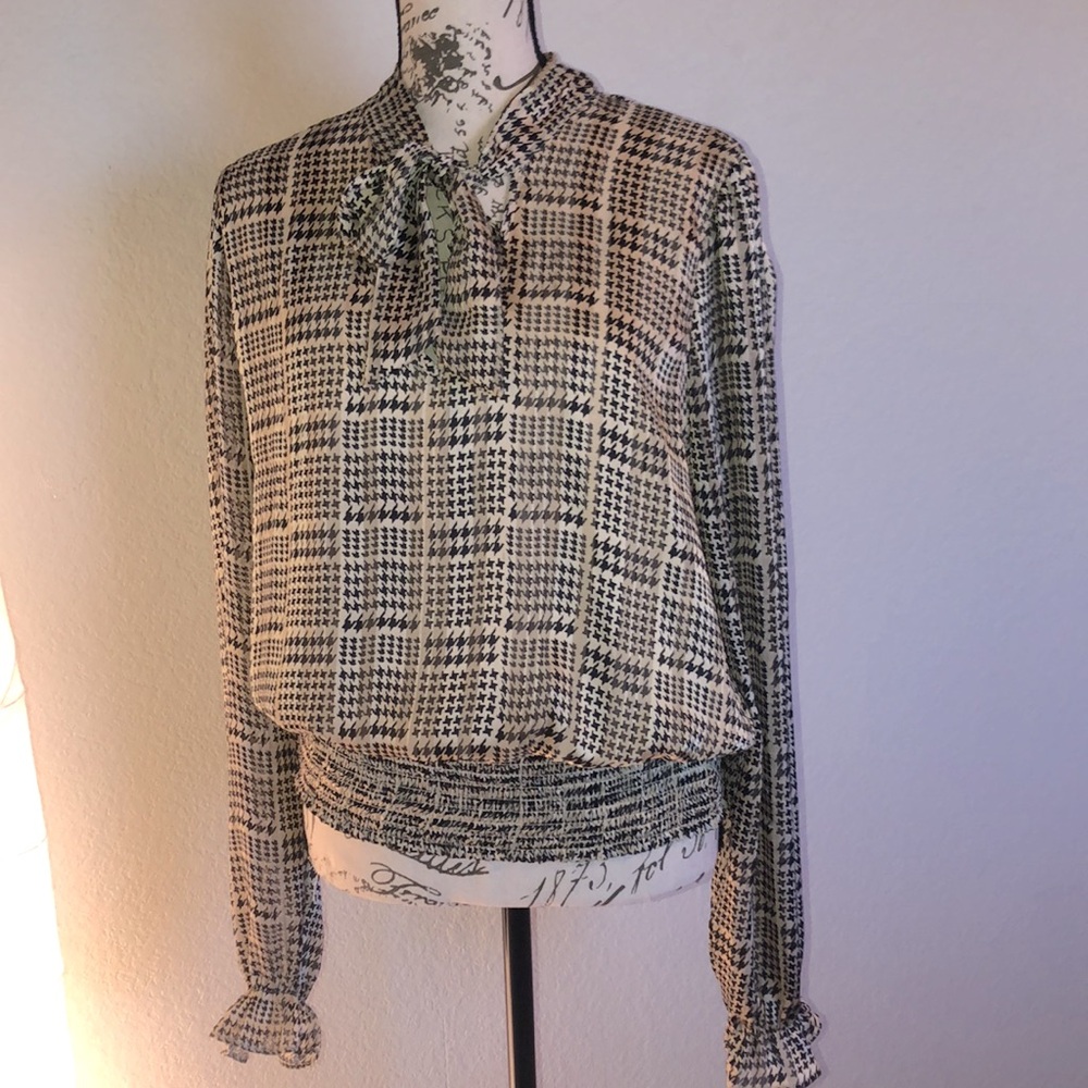 HAVER London long sleeve blouse